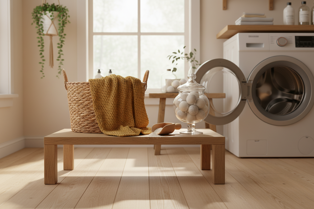 Laundry powder and home care image