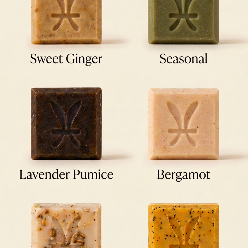Aroma guide with a lighter green Seasonal bar at the top right